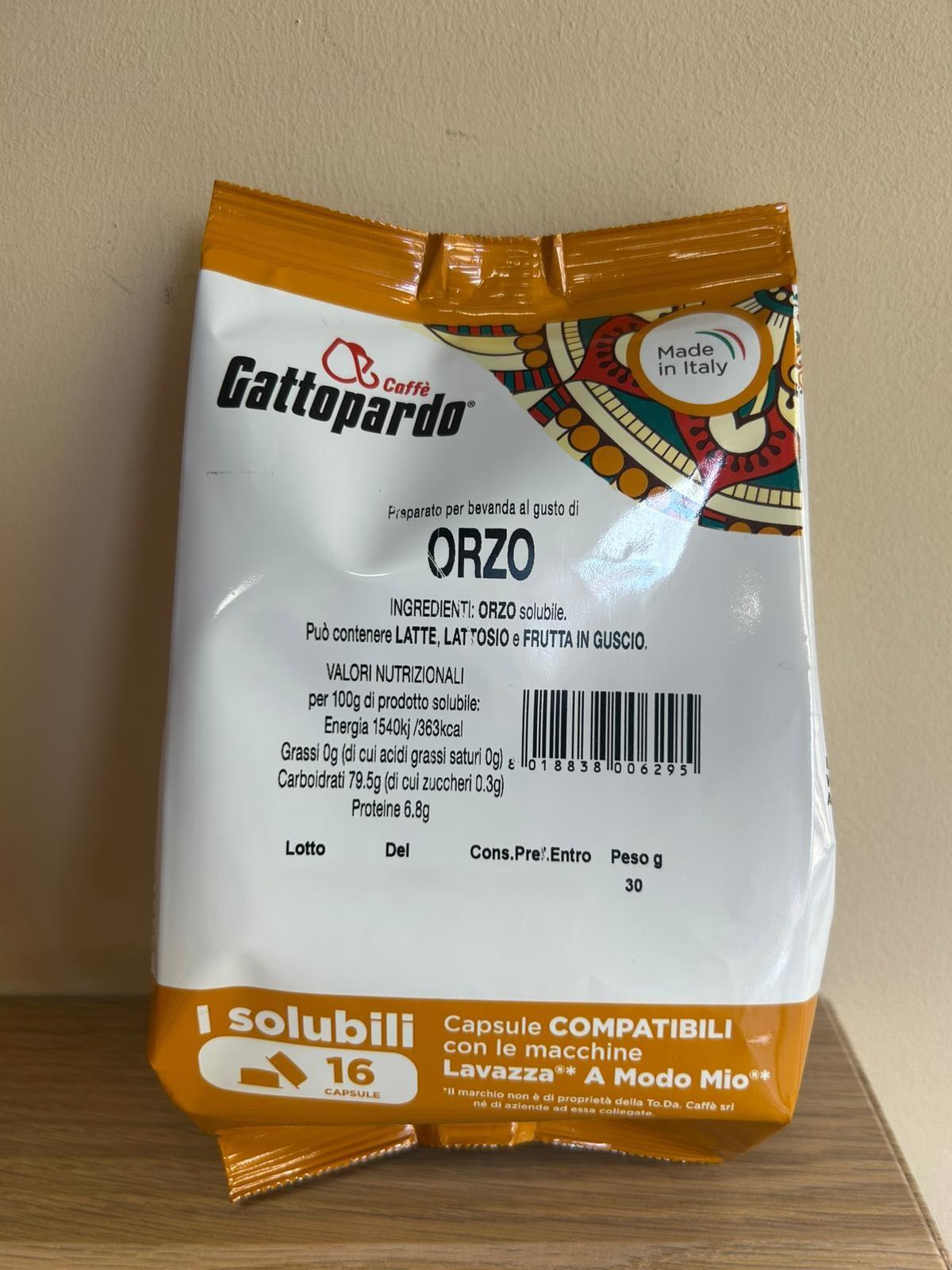 CAPSULE ORZO A MODO MIO 16 PZ