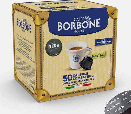 capsule borbone NERA compatibile NESCAFE' DOLCE GUSTO