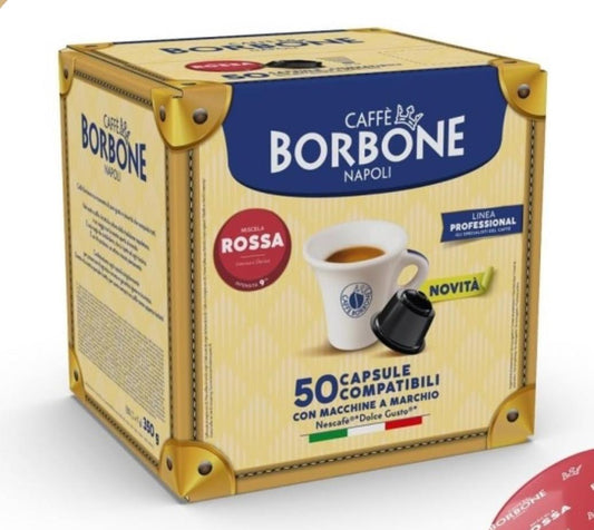 capsule borbone RED compatibili NESCAFE' DOLCE GUSTO